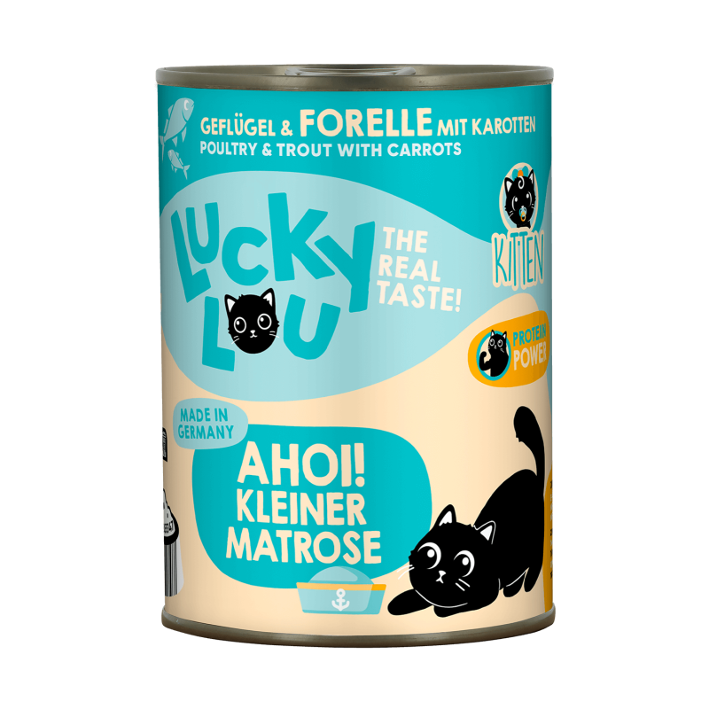 Lucky Lou® Lifestage Kitten Geflügel & Forelle