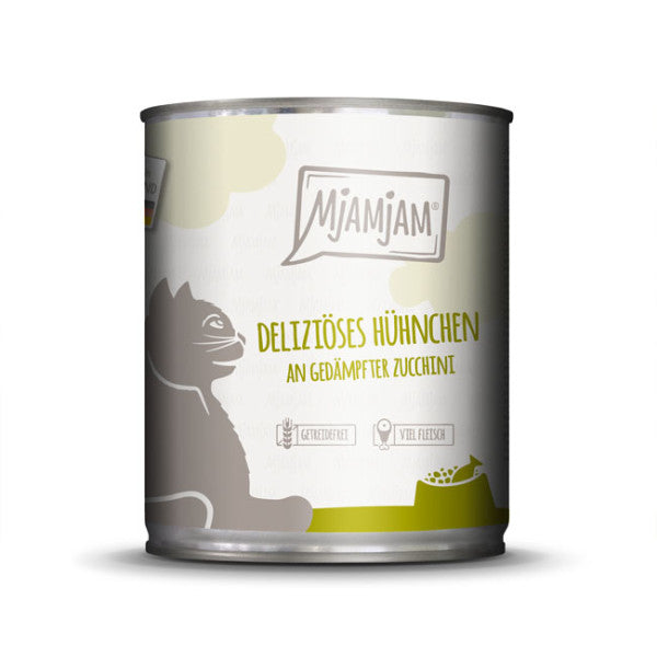 MjAMjAM – deliziöses Hühnchen an gedämpfter Zucchini