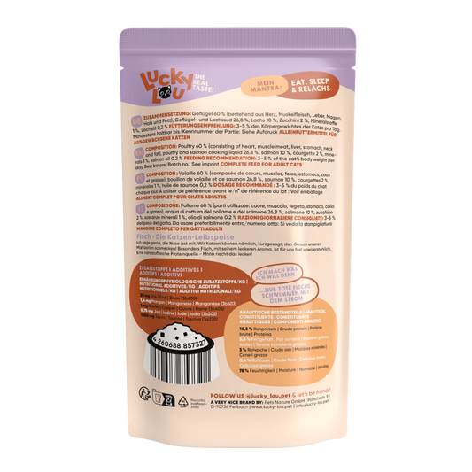 Lucky Lou® Lifestage Adult Geflügel & Lachs