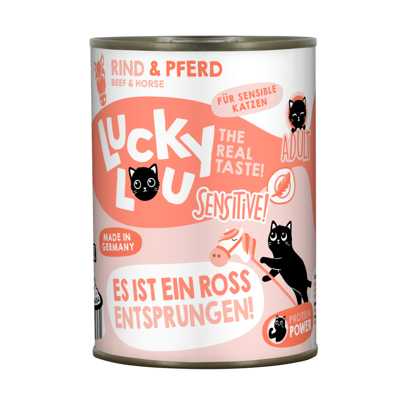 Lucky Lou® Lifestage Sensitive Rind & Pferd