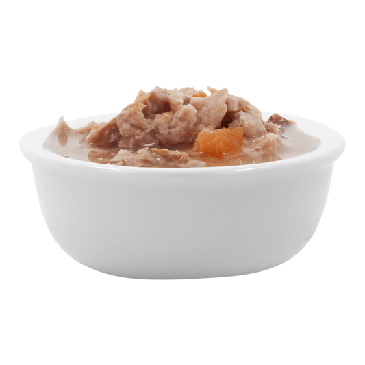 Lucky Lou® Extrafood Thunfisch mit Karotte in Sud 70g Pouch