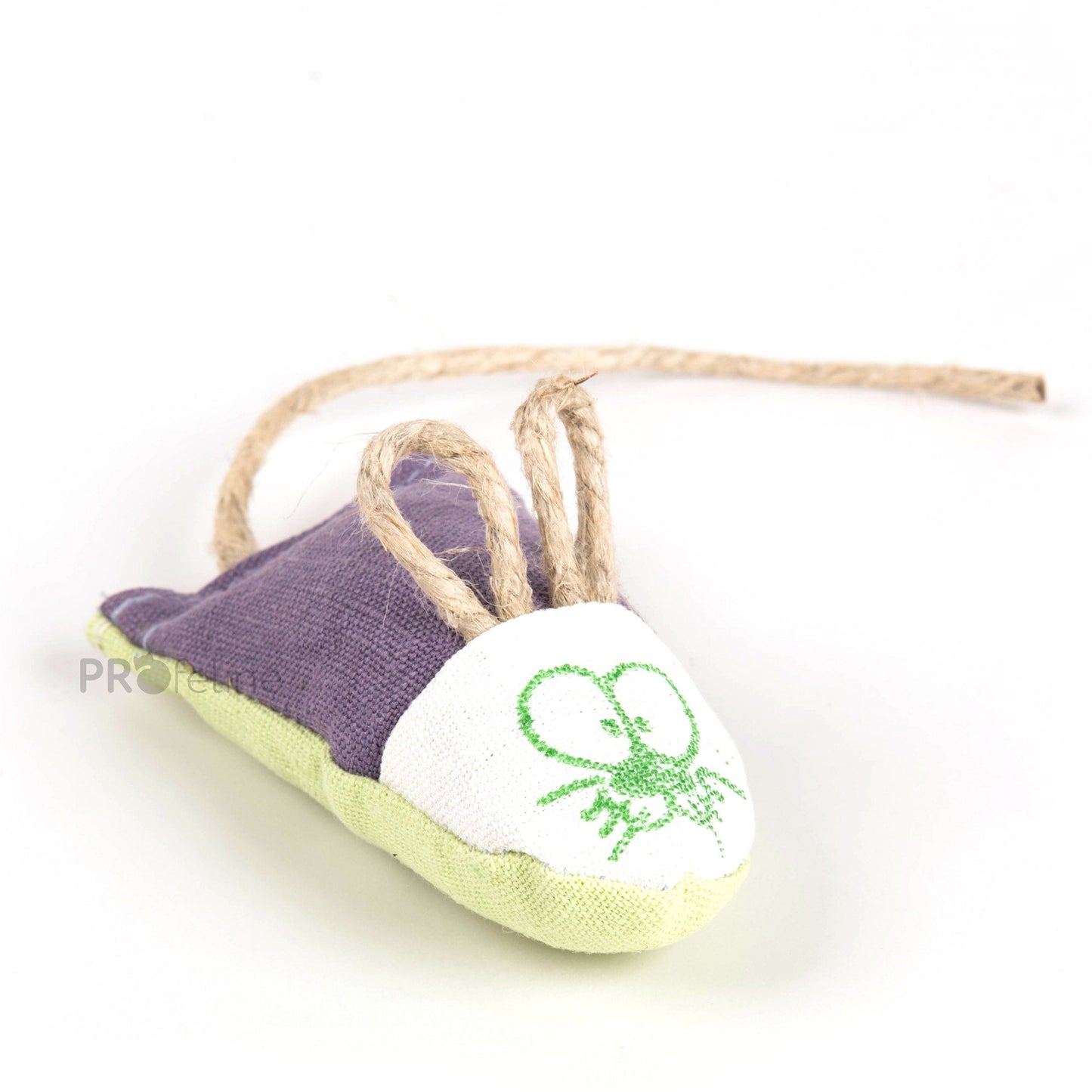 From The Field - Shelby Refillable Hemp Mouse - Pawschow Katzenspielzeug