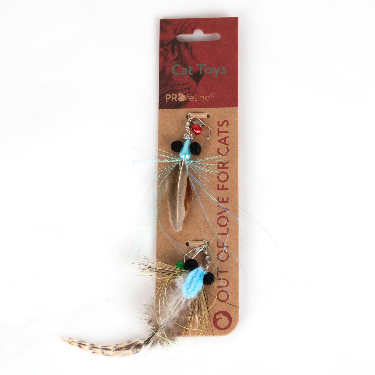 Glimmer Flies Refill / Anhänger - Pawschow Katzenspielzeug