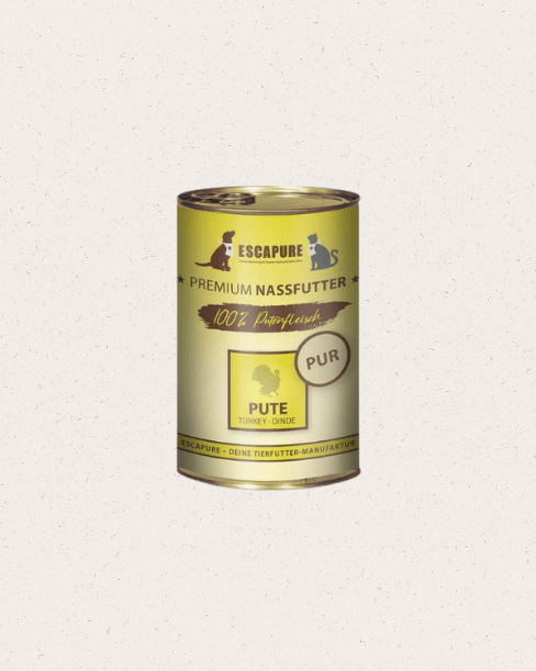 Pute pur von Escapure - Pawschow Nassfutter