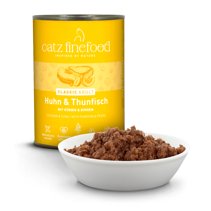 catz finefood® Classic N° 25 – Huhn & Thunfisch