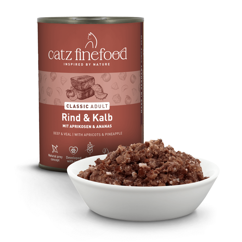 catz finefood® CLASSIC Adult Rind & Kalb