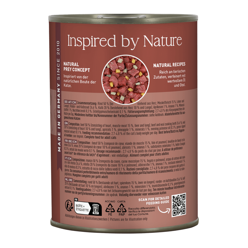catz finefood® CLASSIC Adult Rind & Kalb
