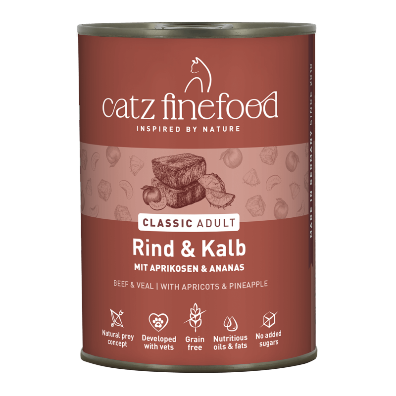 catz finefood® CLASSIC Adult Rind & Kalb