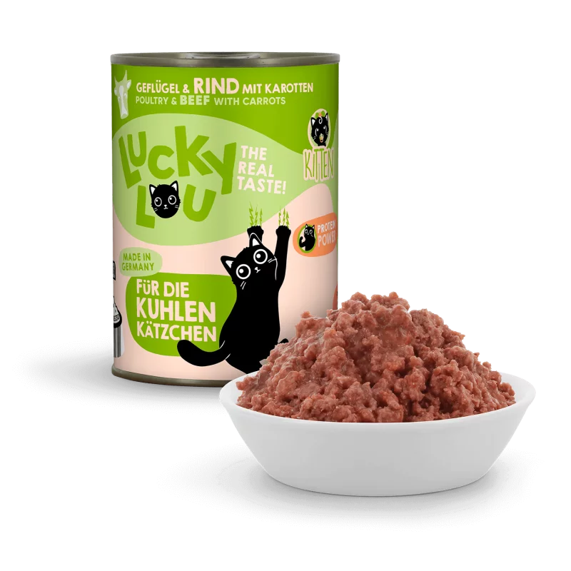 Lucky Lou® Lifestage Kitten Geflügel & Rind