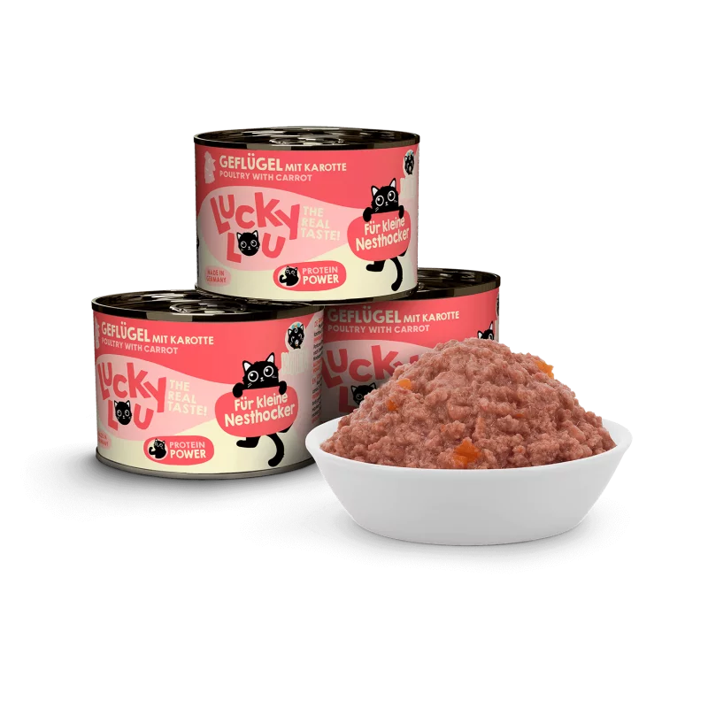 Lucky Lou® Lifestage Kitten Katzenfutter – Geflügel (getreidefrei)