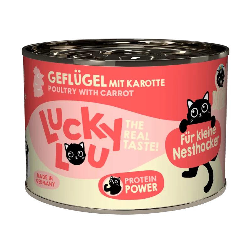 Lucky Lou® Lifestage Kitten Katzenfutter – Geflügel (getreidefrei)