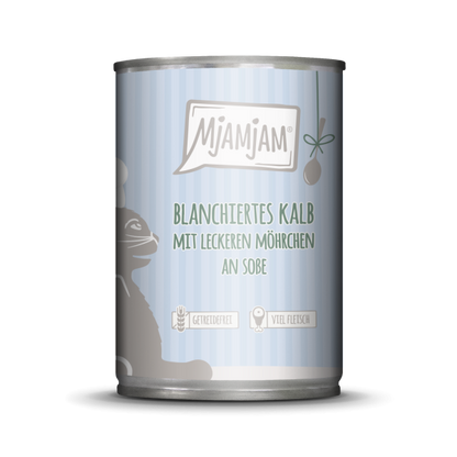 MjAMjAM – blanchiertes Kalb mit leckeren Möhrchen an Soße