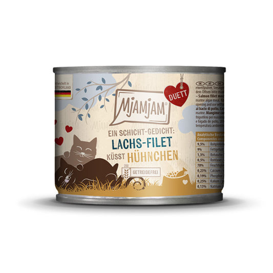 MjAMjAM - Duett - Lachs-Filet küsst Hühnchen