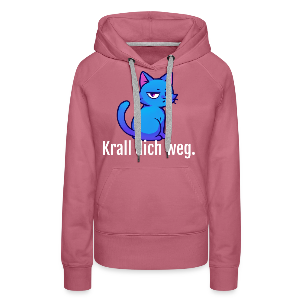 Krall dich Weg Hoodie - mauve