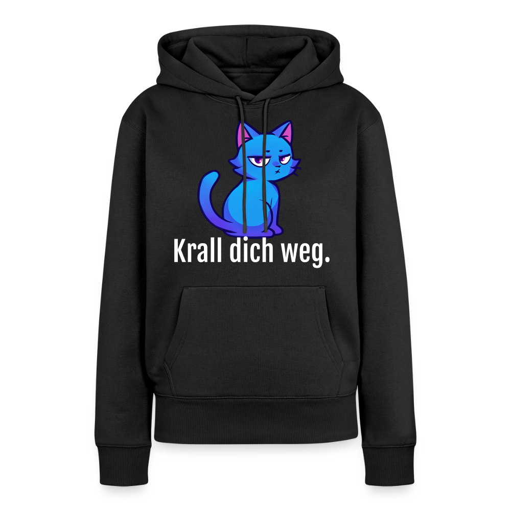 Krall dich Weg Hoodie - black