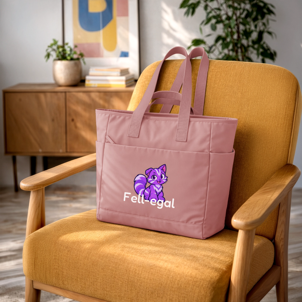 Wasserabweisende Padded Bag - Altrosa