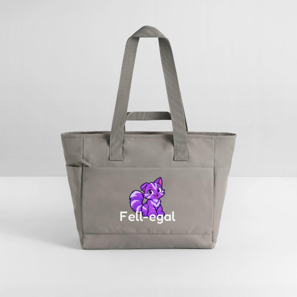 Wasserabweisende Padded Bag - Grau