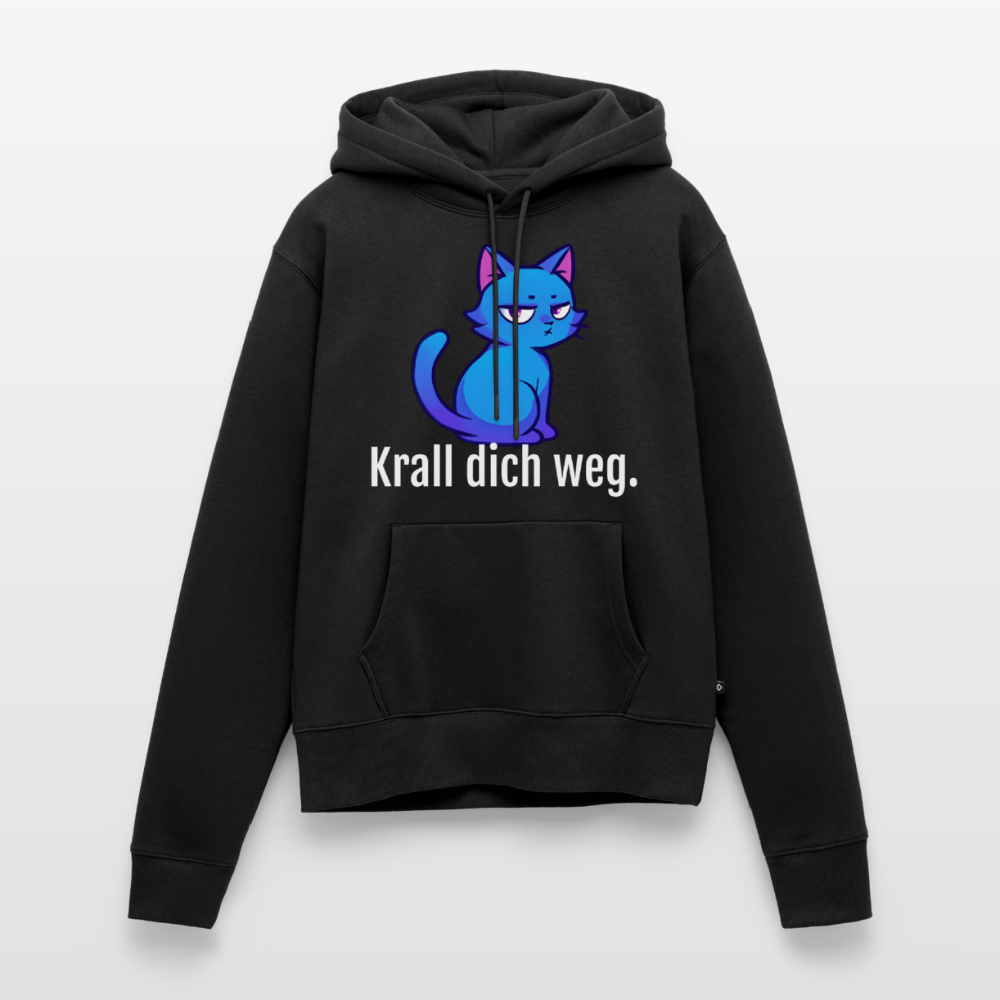 Krall dich Weg Hoodie - black