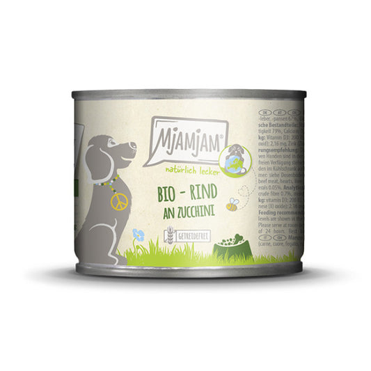 MjAMjAM – natürlich lecker – BIO Rind an Zucchini