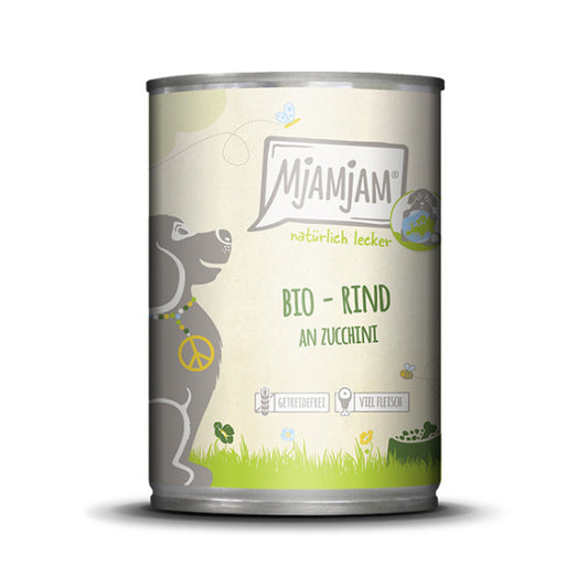MjAMjAM – natürlich lecker – BIO Rind an Zucchini