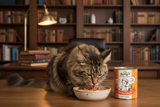 hochwetiges getreidefreies Katzen Nassfutter Bettys Landhausküche