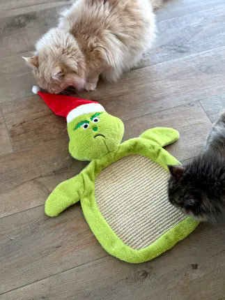 Aumüller Katzenspielzeug Weihnachtsmuffel Kratzmatte 58 cm grün (vorbestellen)