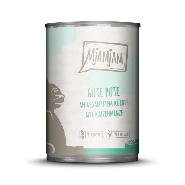 MjAMjAM – Gute Pute an gedämpftem Kürbis