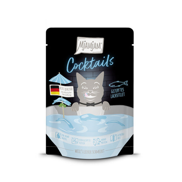 MjAMjAM Cocktails – Gezupftes Lachsfilet