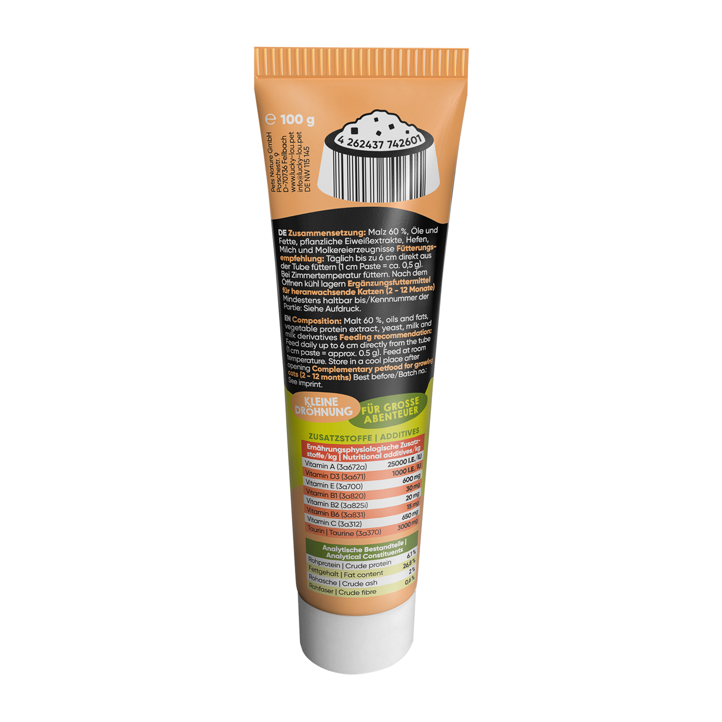 Lucky Lou Quetschkopf Adult Malz & Vitamine 100g