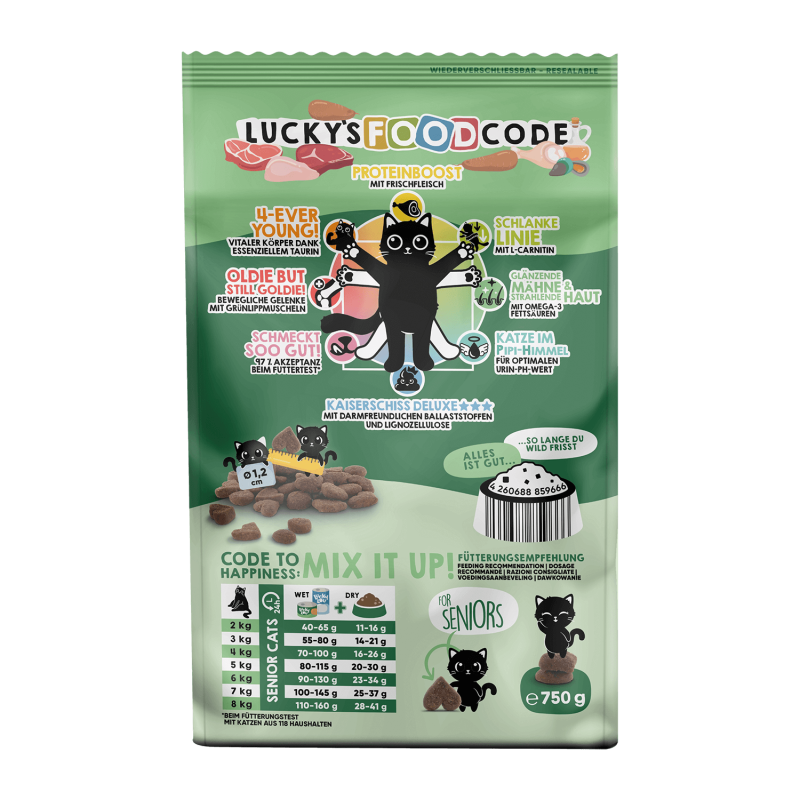 Lucky Lou Food Code Lifestage Adult Geflügel & Insekten