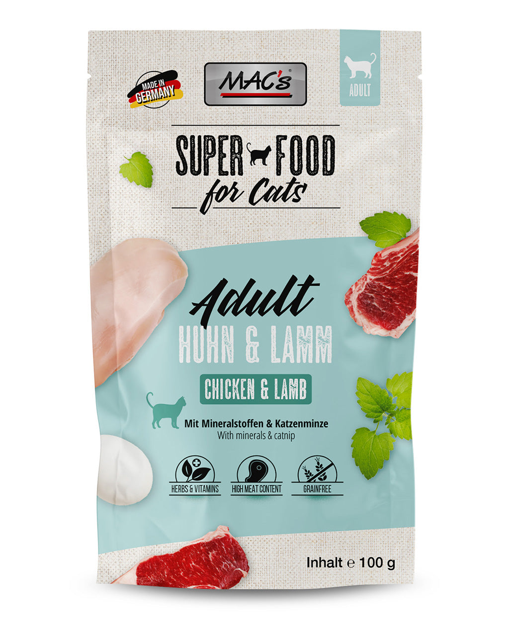 MAC's Cat Pouchpack Huhn & Lamm