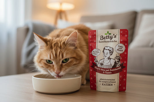 hochwertiges Nassfutter für Katzen Bettys Landhausküche