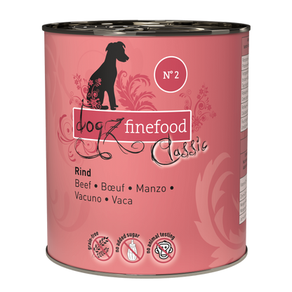 dogz finefood® CLASSIC N° 2 - Rind