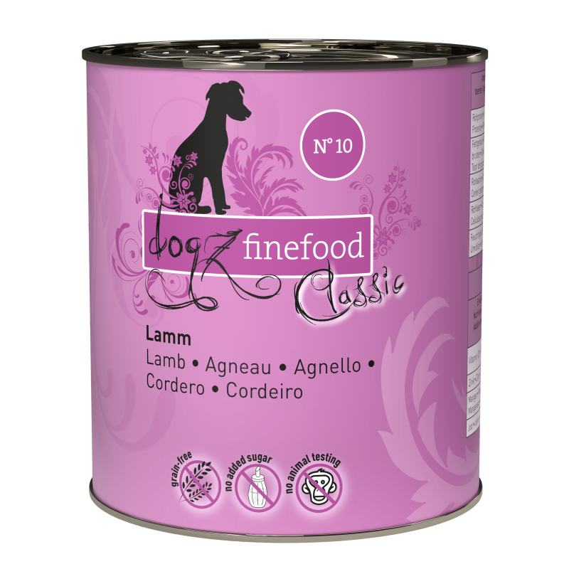 dogz finefood® CLASSIC N° 10 - Lamm