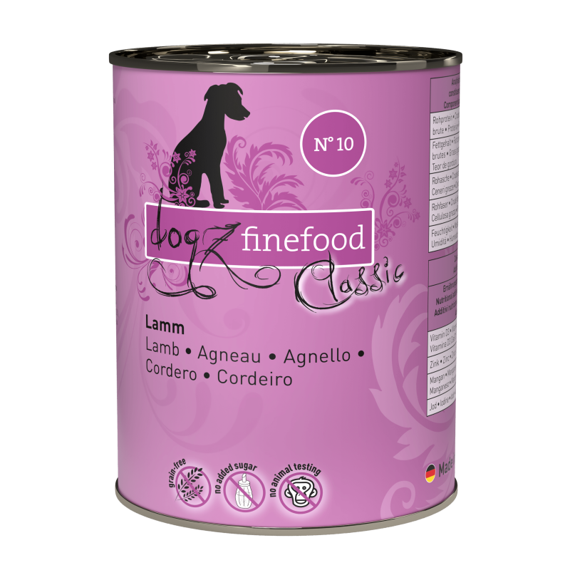 dogz finefood® CLASSIC N° 10 - Lamm