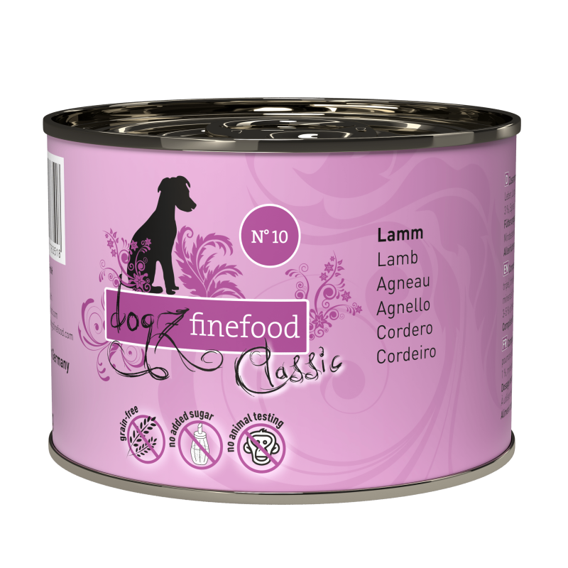 dogz finefood® CLASSIC N° 10 - Lamm