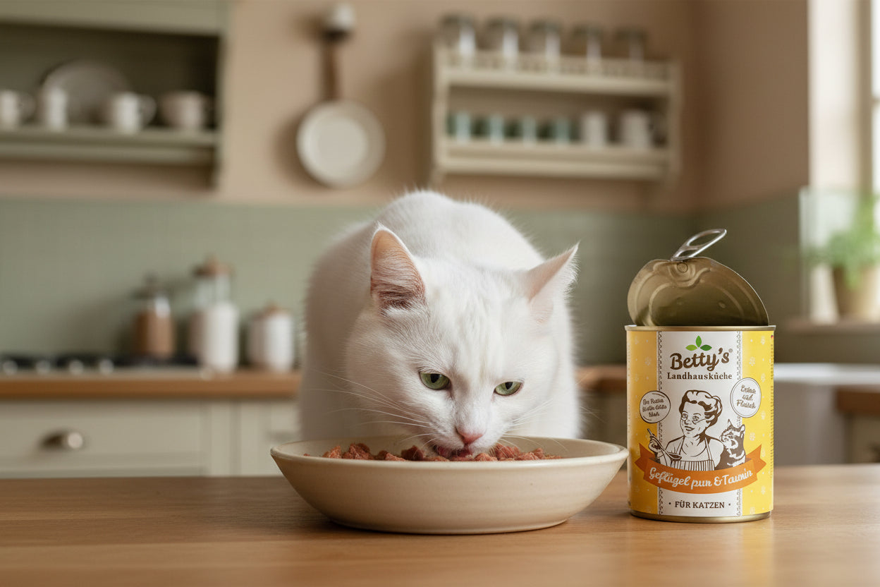 hochwertiges getreidefreies Katzen Nassfutter von Betty´s Landhausküche