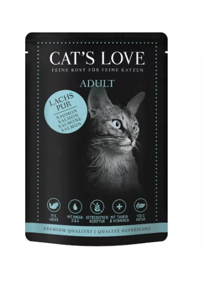 Cats Love Adult Lachs Pur 85g