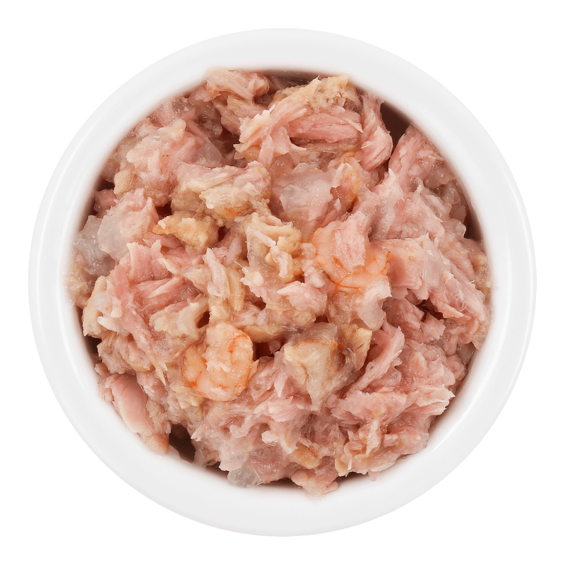 Lucky Lou® Extrafood Thunfisch & Shrimps in Gelee – 70g Pouch