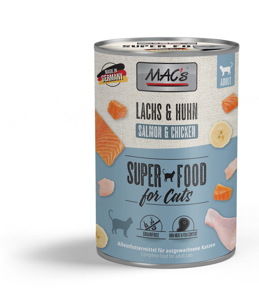 MAC's Cat Lachs & Huhn