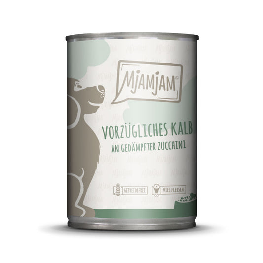 MjAMjAM - vorzügliches Kalb an gedämpfter Zucchini