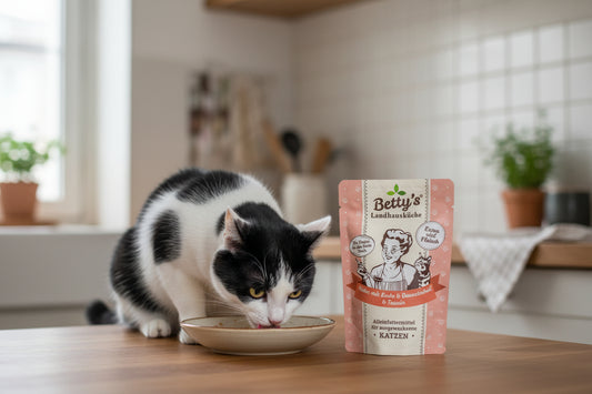 hochwertiges getreidefreies Nassfutter Katzen von Bettys Landhausküche
