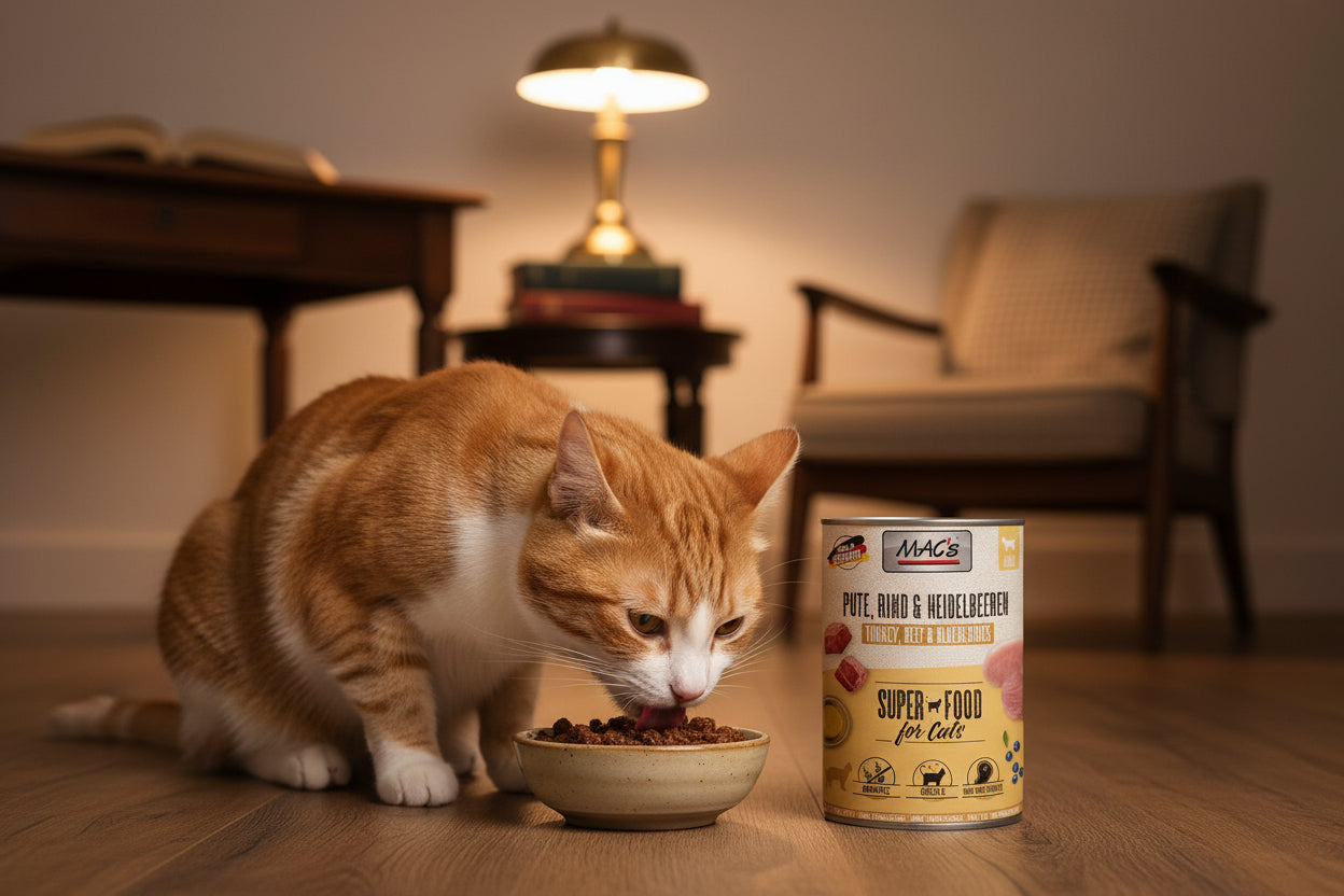 hochwertiges getreidefreies Nassfutter Katzen von Mac´s