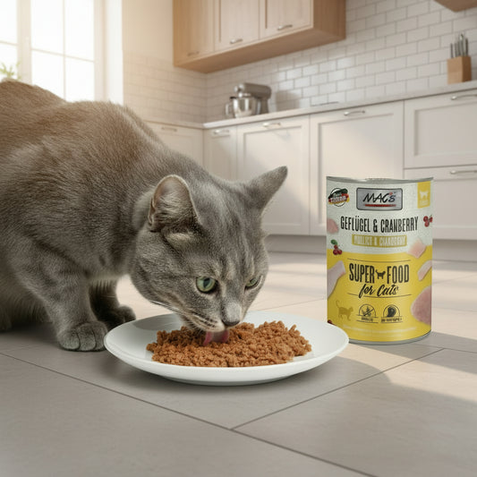 getreidefreis hochwertiges Nassfutter Katzen