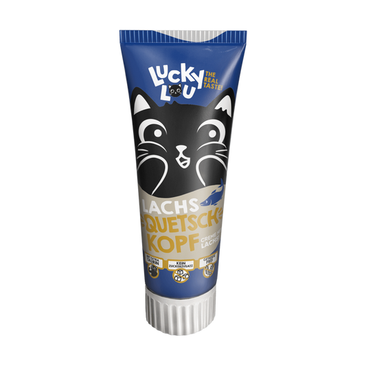 Lucky Lou® Quetschkopf Adult Lachs 75g