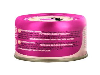 Lucky Lou® Extra Food – Thunfischfilet in Sud (70 g Dose)