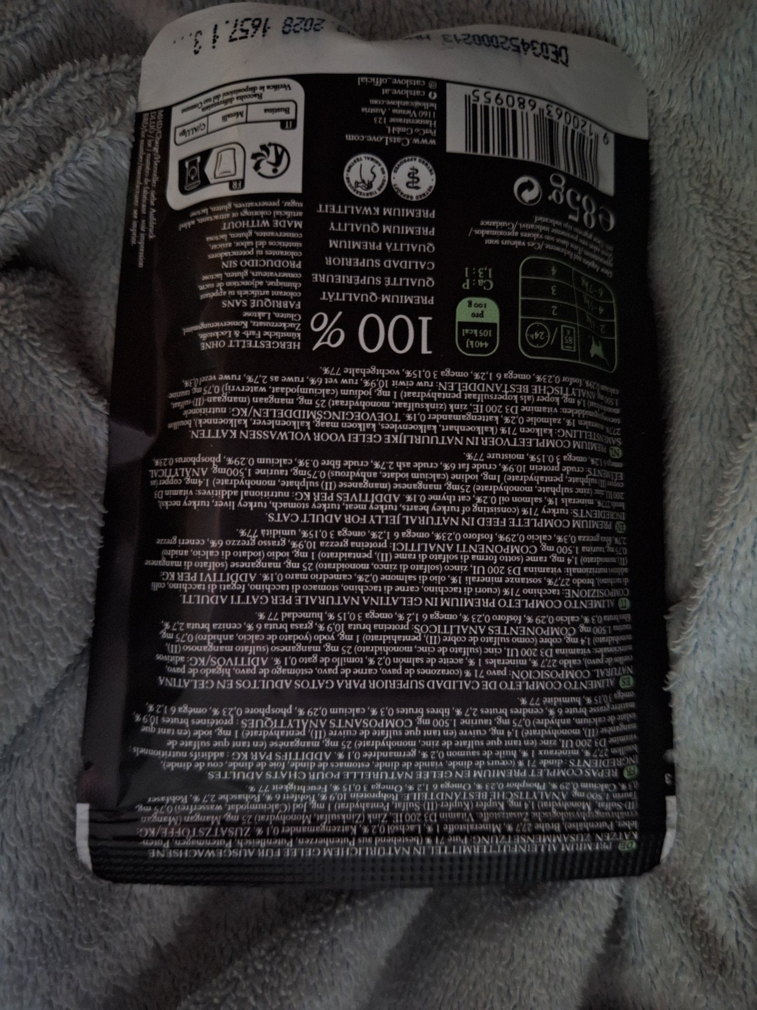 Cats Love Adult Pute Pur - PawschowNassfutter85g