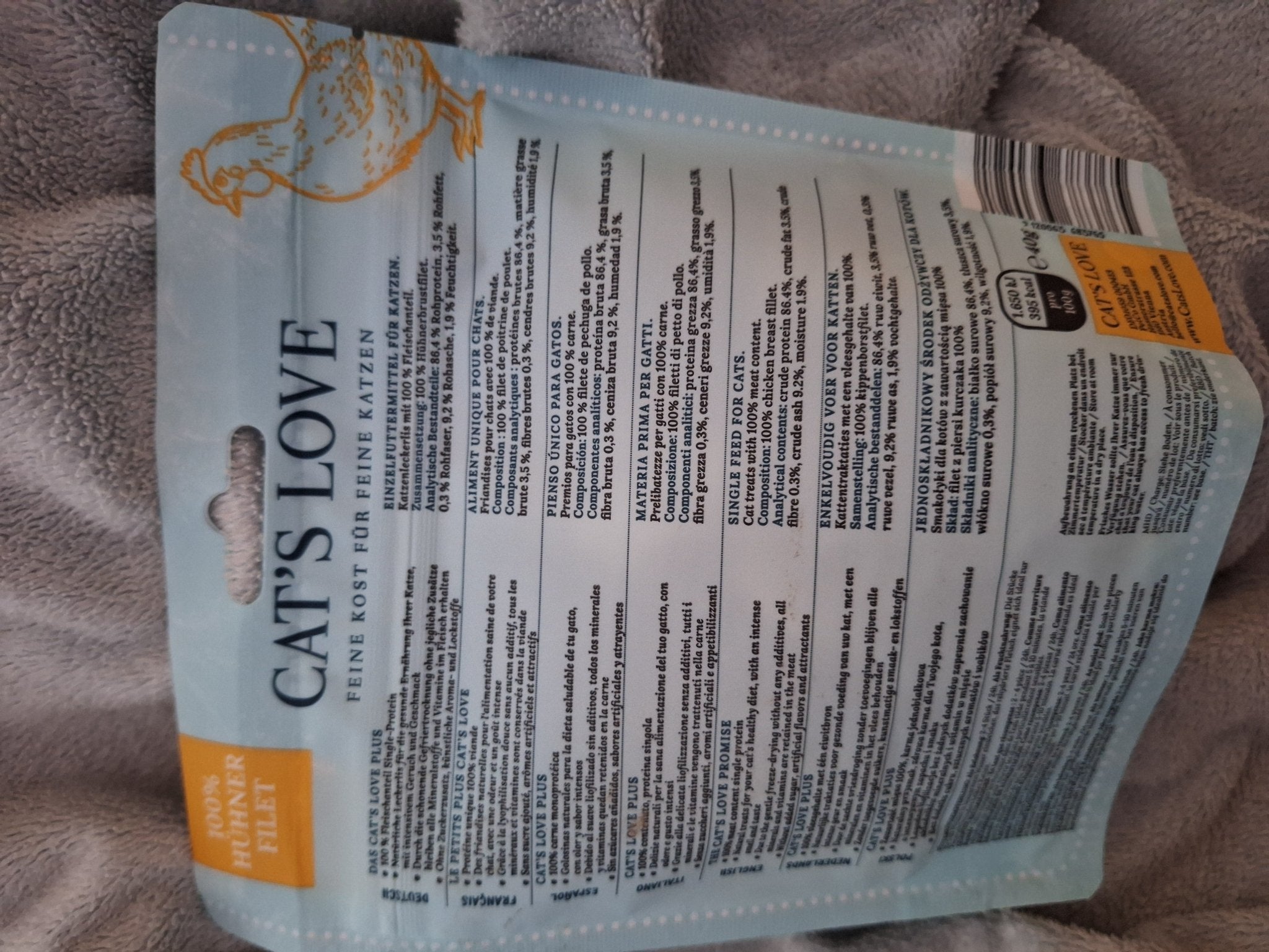 CatsLove Pure Bites Hühnerfilet - PawschowLeckerlies