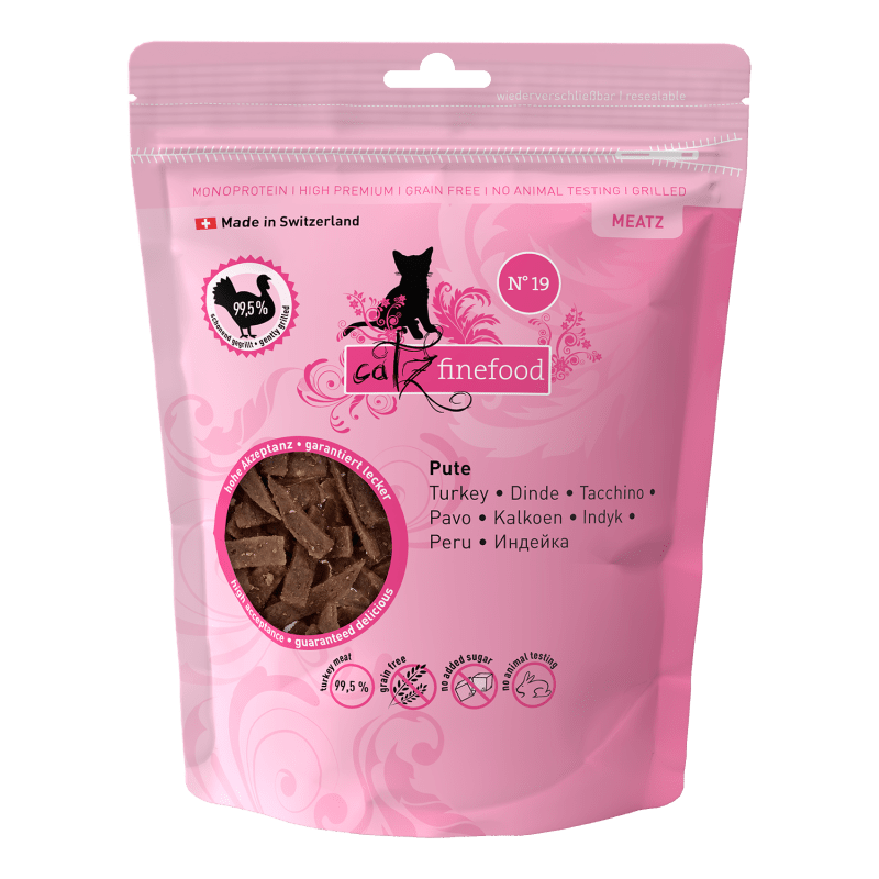 Catz Finefood Katzenfutter – Meatz Pute (getreidefrei) - PawschowLeckerlies