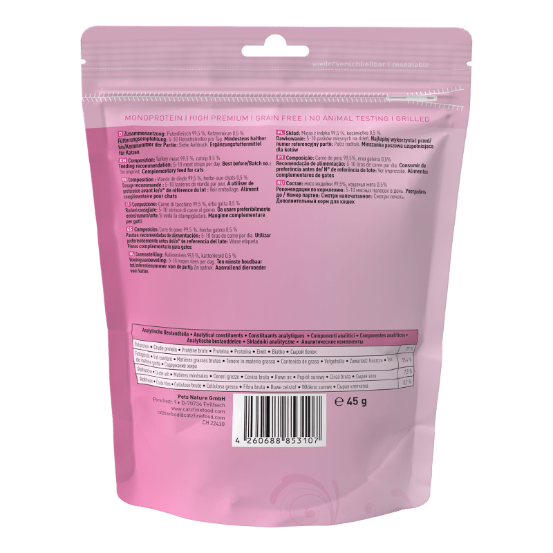 Catz Finefood Katzenfutter – Meatz Pute (getreidefrei) - PawschowLeckerlies